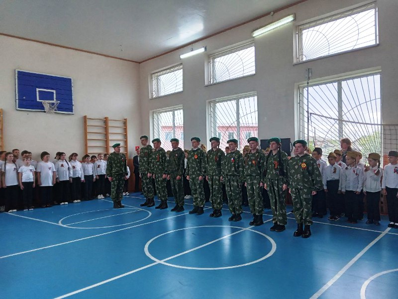 Смотр строя и песни 2025.