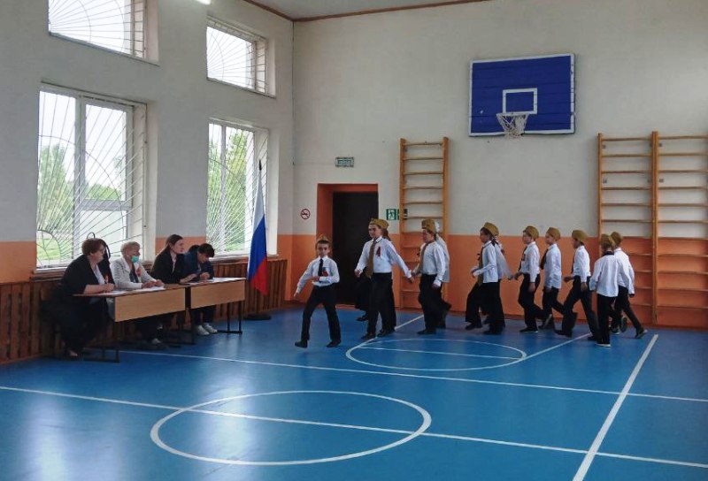 Смотр строя и песни 2025.