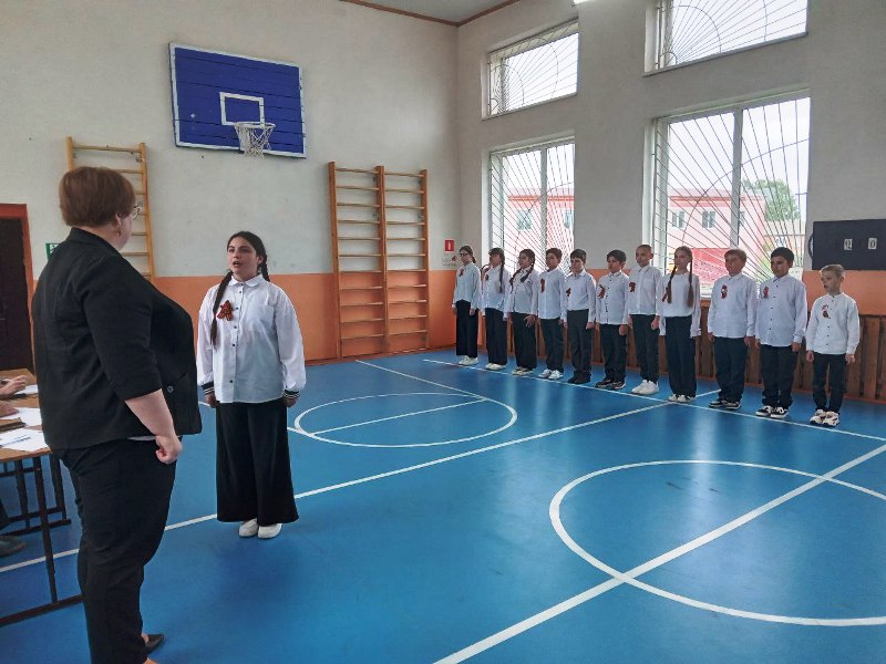 Смотр строя и песни 2025.