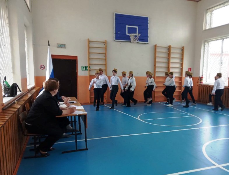 Смотр строя и песни 2025.