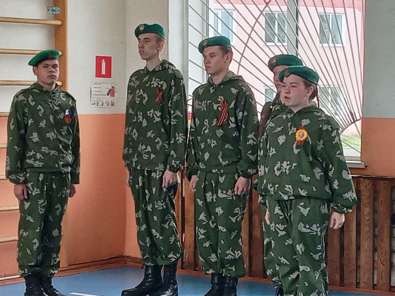 Смотр строя и песни 2025.