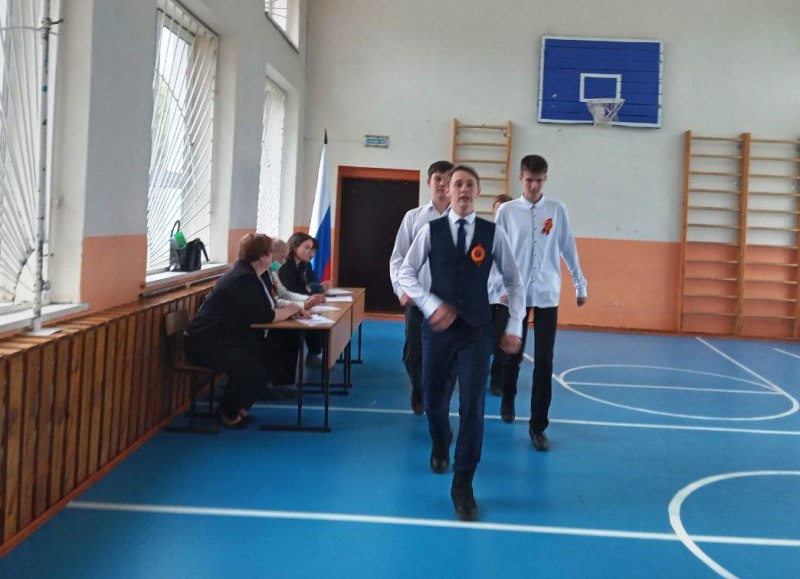 Смотр строя и песни 2025.