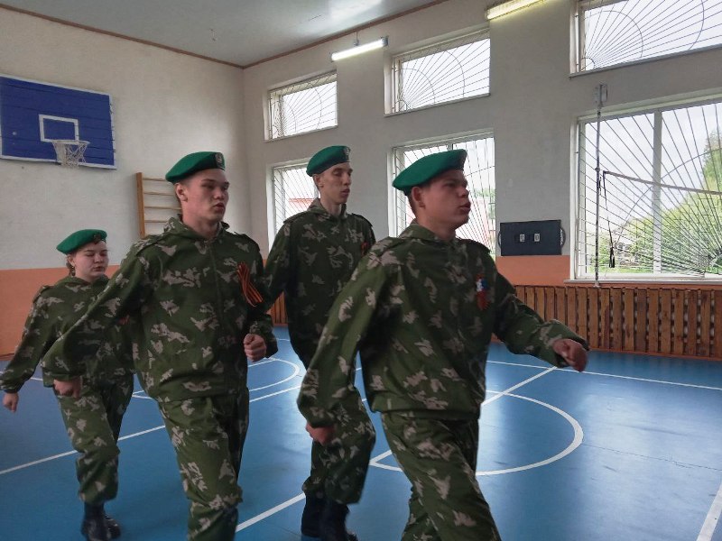 Смотр строя и песни 2025.