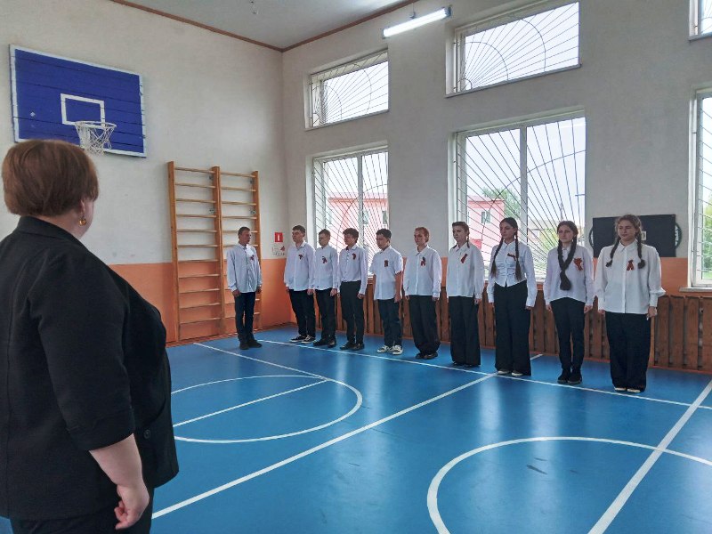 Смотр строя и песни 2025.