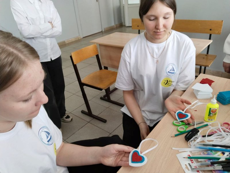 Участие в "Волонтерском слёте 2025" Новобурасского района..